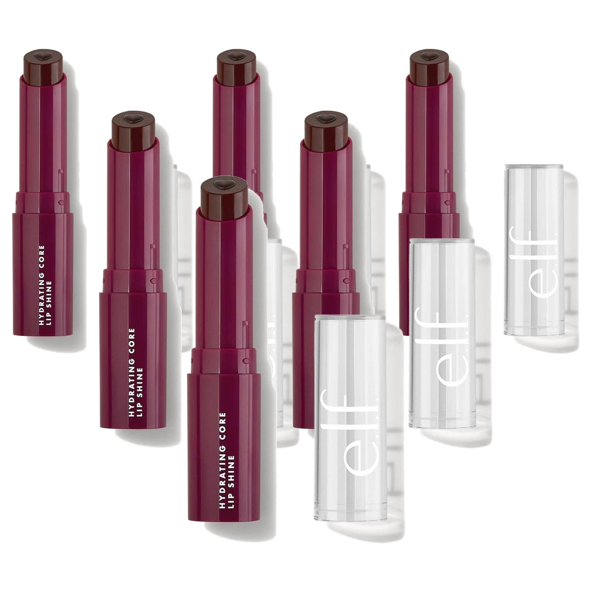 e.l.f. Hydrating Core Lip Shine Ecstatic 0,09 oz - 6 stuks