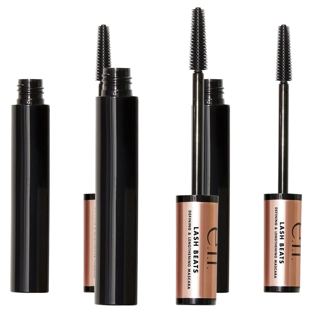 e.l.f. Lash Beats Mascara Black 10 ml - 3 stuks