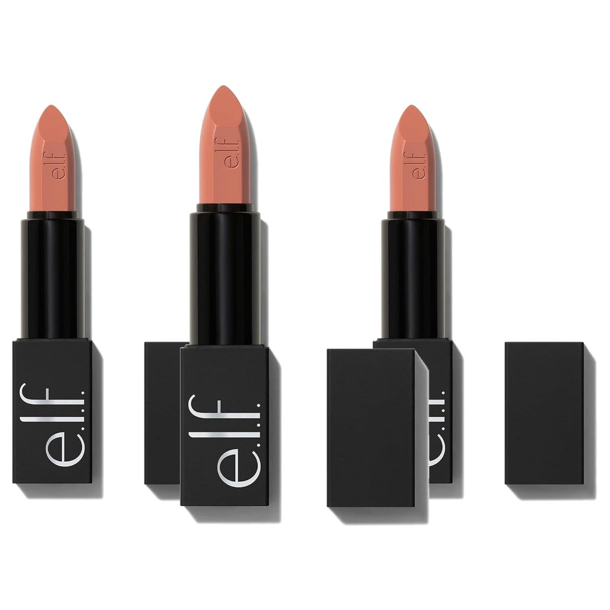 e.l.f. O Face Satin Lipstick Dirty Talk 3,8 g - 3 stuks