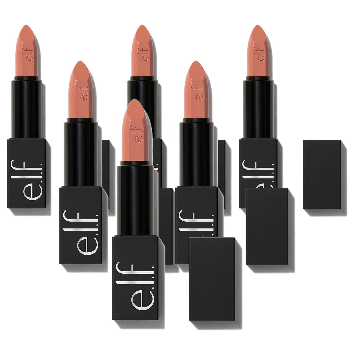 e.l.f. O Face Satin Lipstick Dirty Talk 3,8 g - 6 stuks