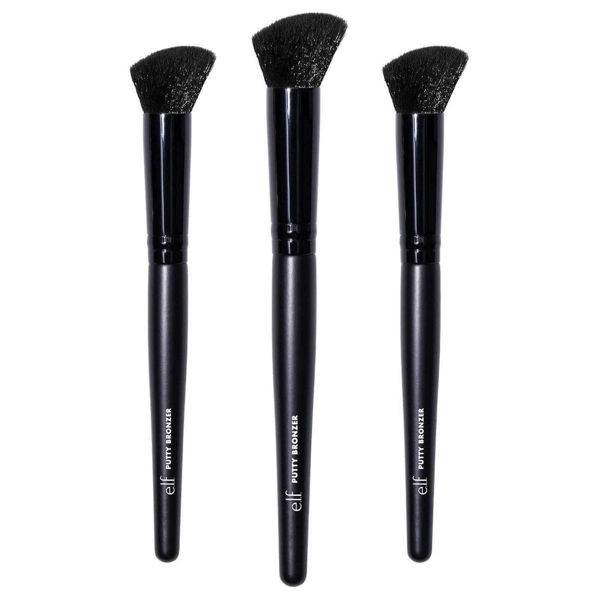 e.l.f. Putty Bronzer kwast - 3 stuks