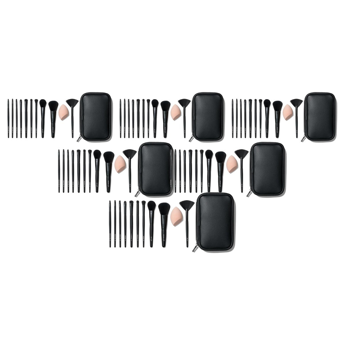 e.l.f. Set van 11 make-upkwasten voor gezicht en ogen – 6 stuks