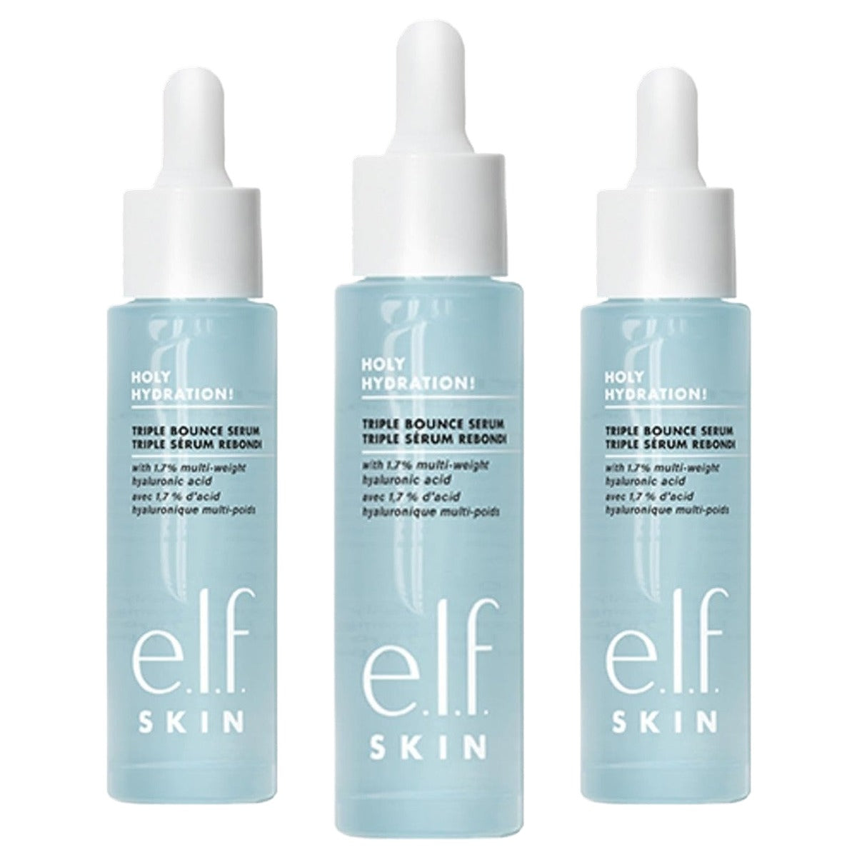 e.l.f. Skin Holy Hydration! Triple Bounce Serum 0 stuks - 3 stuks