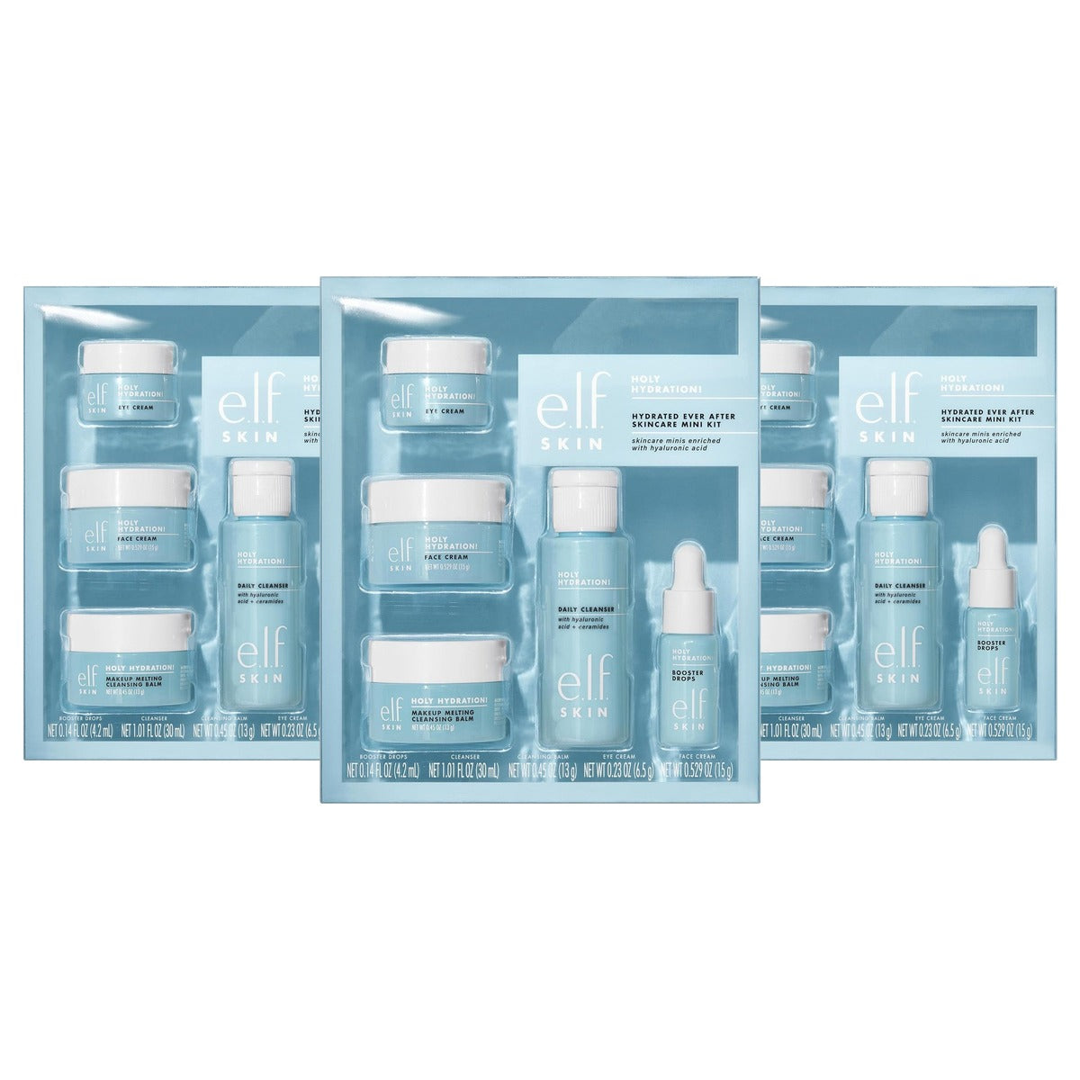 e.l.f. Skin Hydrated Ever After Skincare Mini Kit 0 stuks - 3 stuks