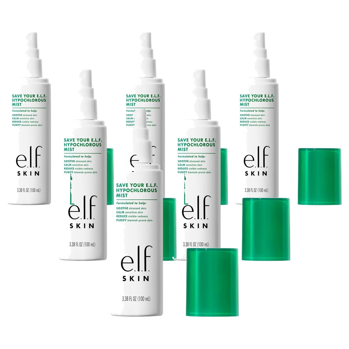 e.l.f. SKIN Save Your e.l.f. Hypochlorous Mist - 6 stuks