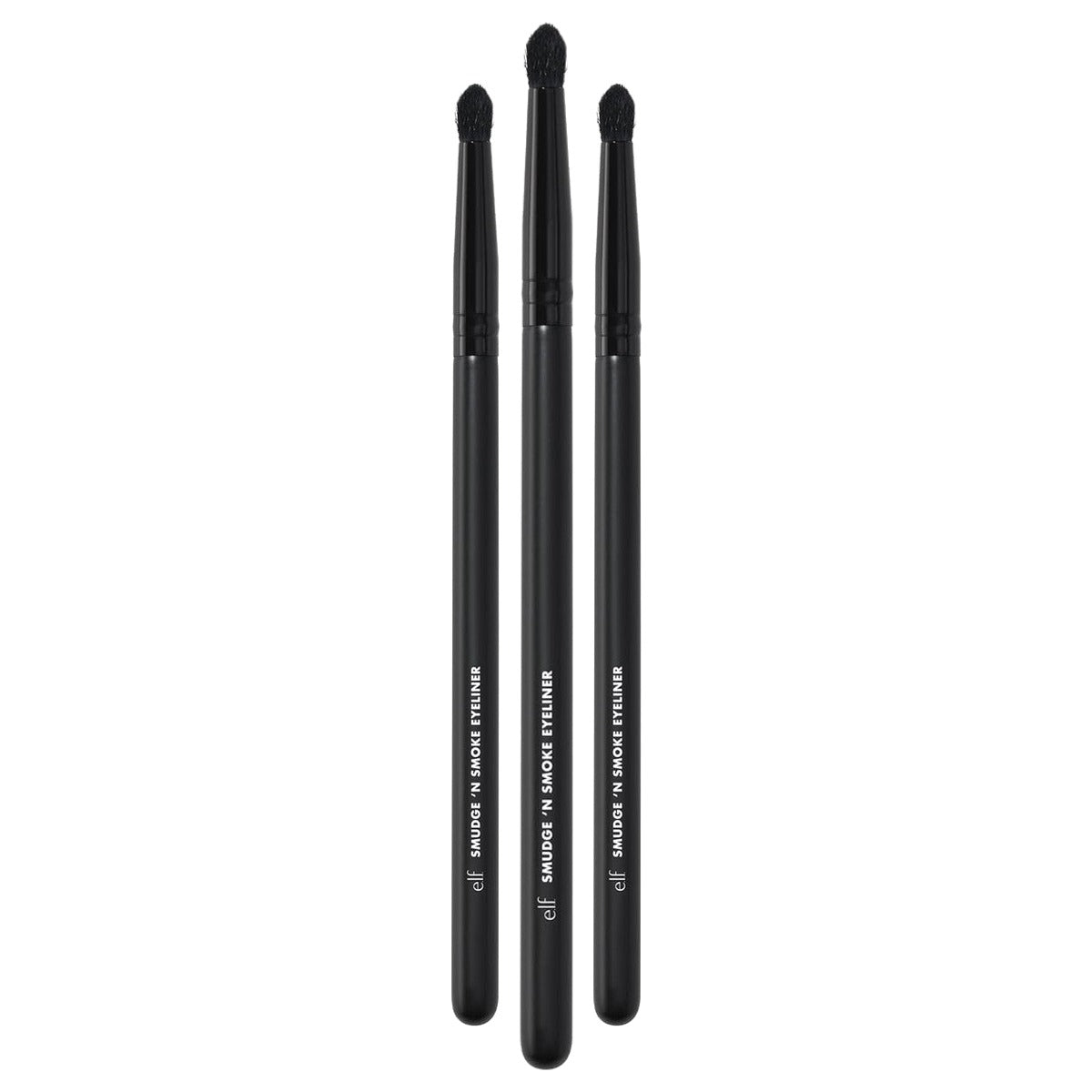 e.l.f. Smudge 'N Smoke Eyeliner Brush - 3 stuks