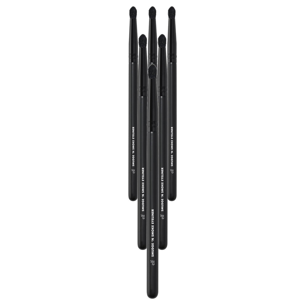 e.l.f. Smudge 'N Smoke Eyeliner Brush – 6 stuks
