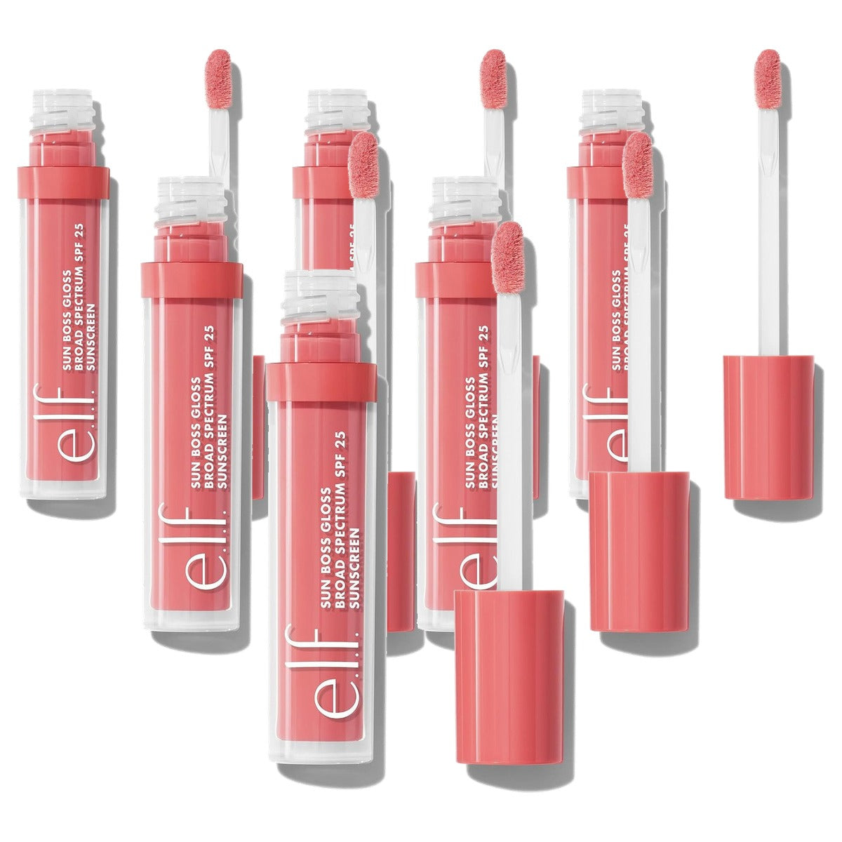 e.l.f. Sun Boss Gloss SPF 25 Blush Much? 0 stuks - 6 stuks
