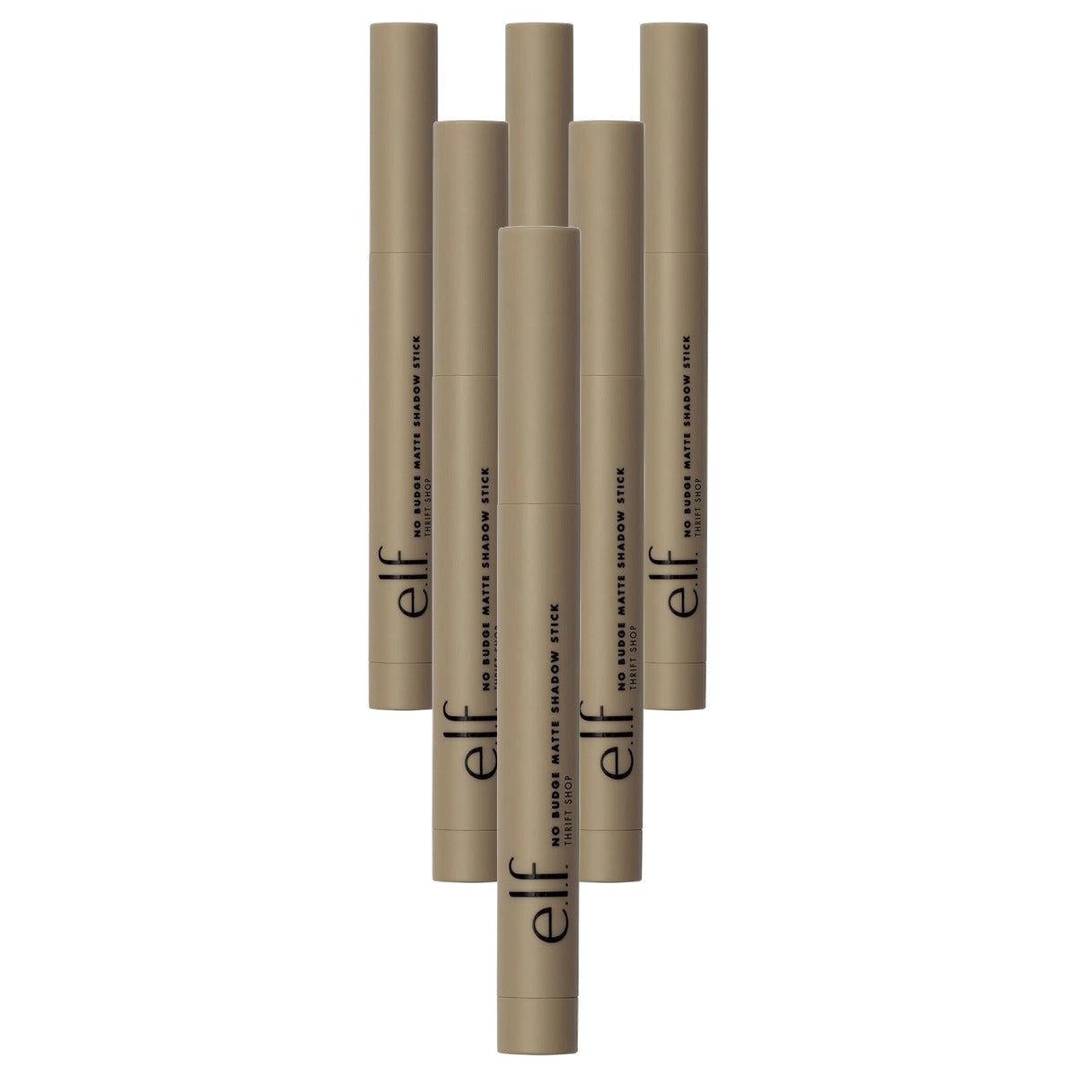 e.l.f. Thrift Shop No Budge Matte Shadow Stick 0 stuks - 6 stuks