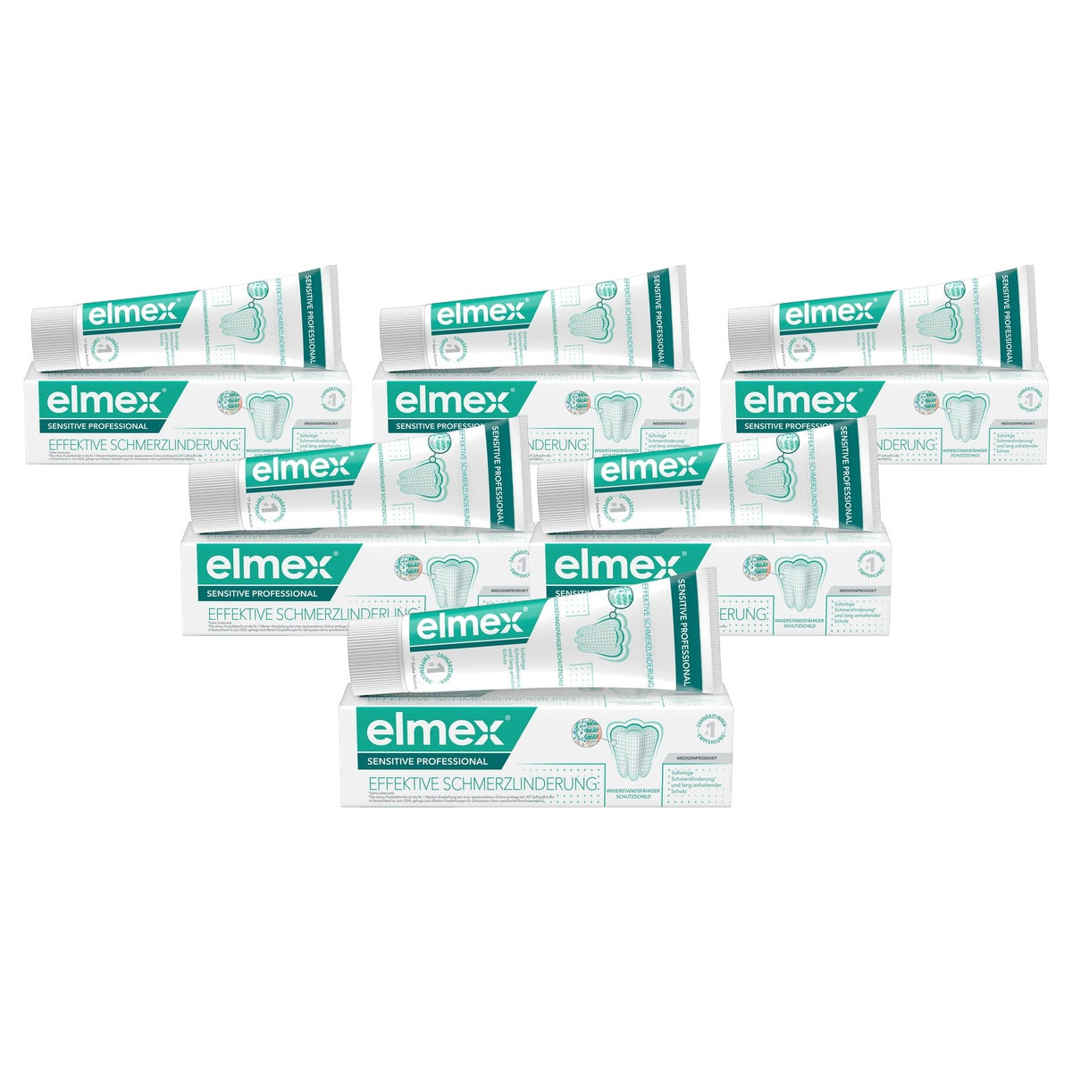 ELMEX Sensitive Professional tandpasta 6 x 75 ml - Voordeelverpakking