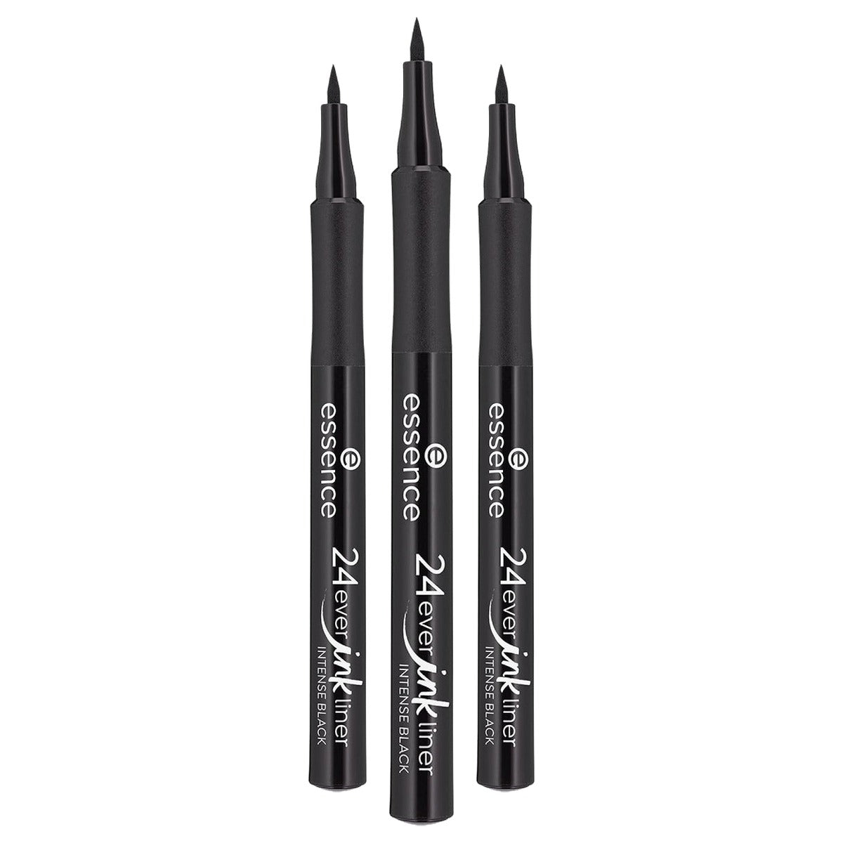 essence 24ever ink liner eyeliner 01 Intense Black 1,2 ml - 3-pack