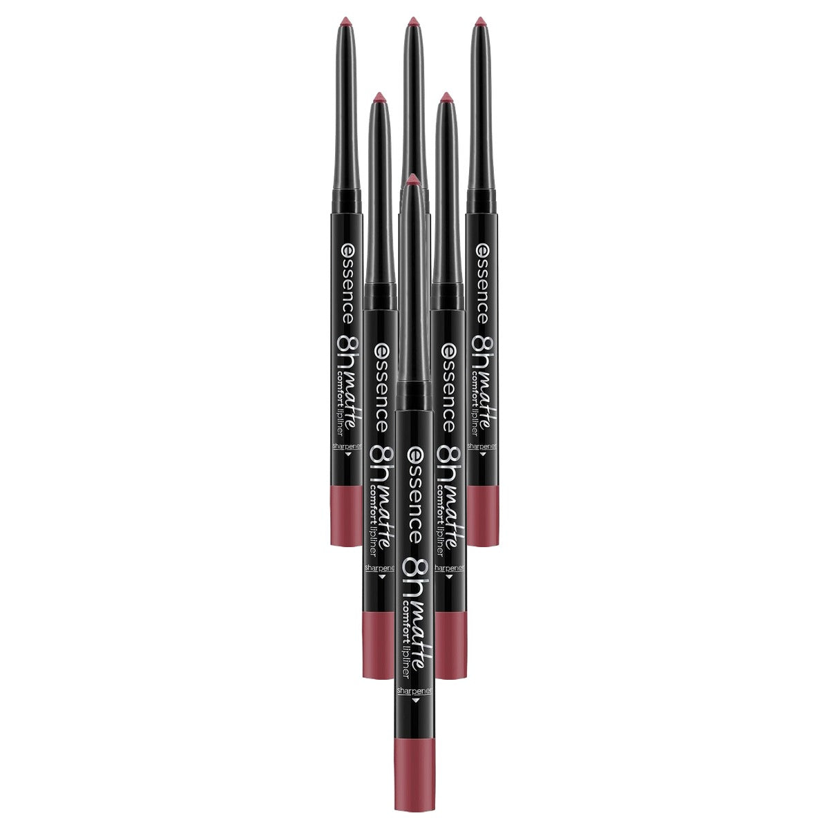 essence 8h Matte Comfort lipliner 06 nude 0,3 g - 6-pack