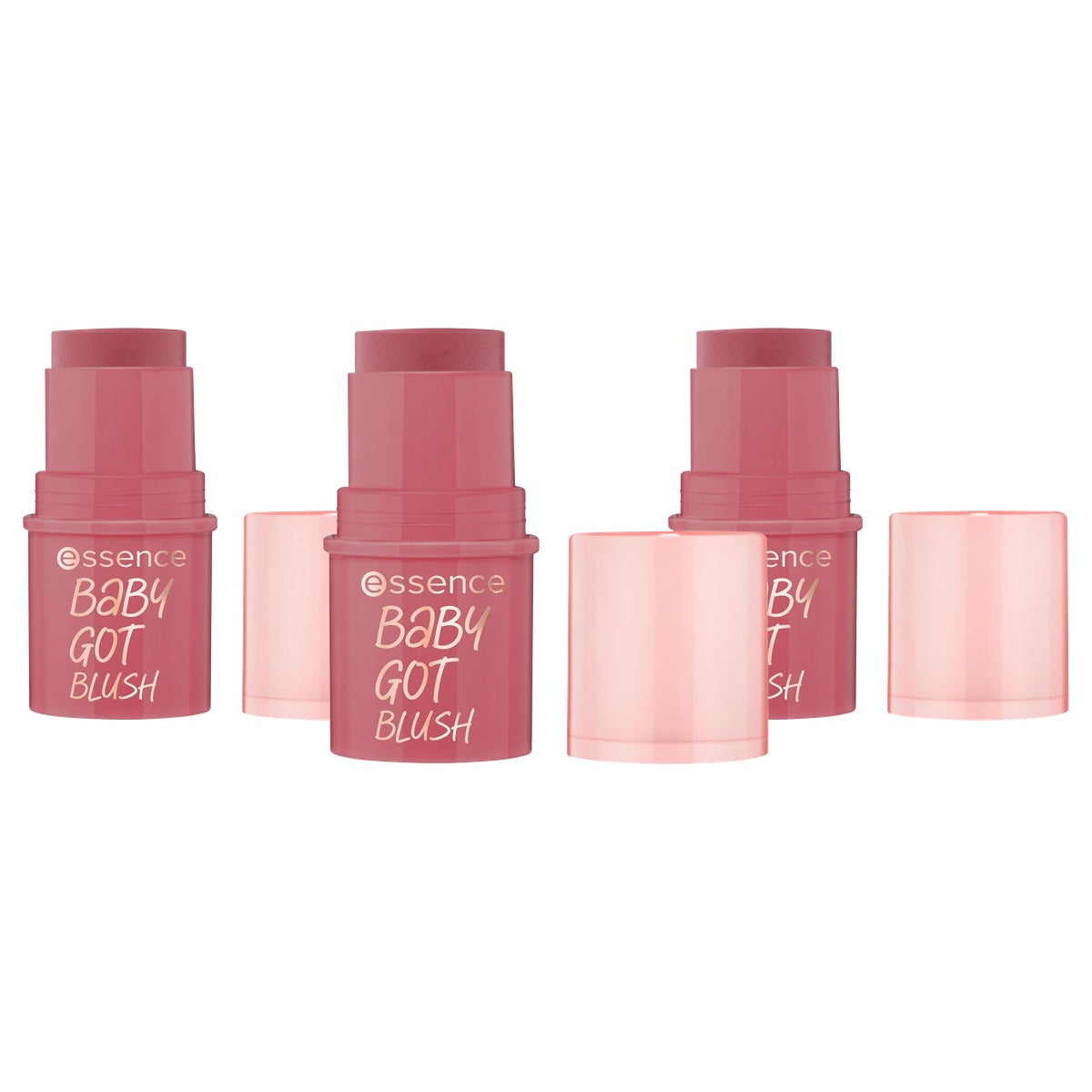essence Baby Got Blush 40 Sweets & Roses rouge-stick 5,5 g - 3-pack