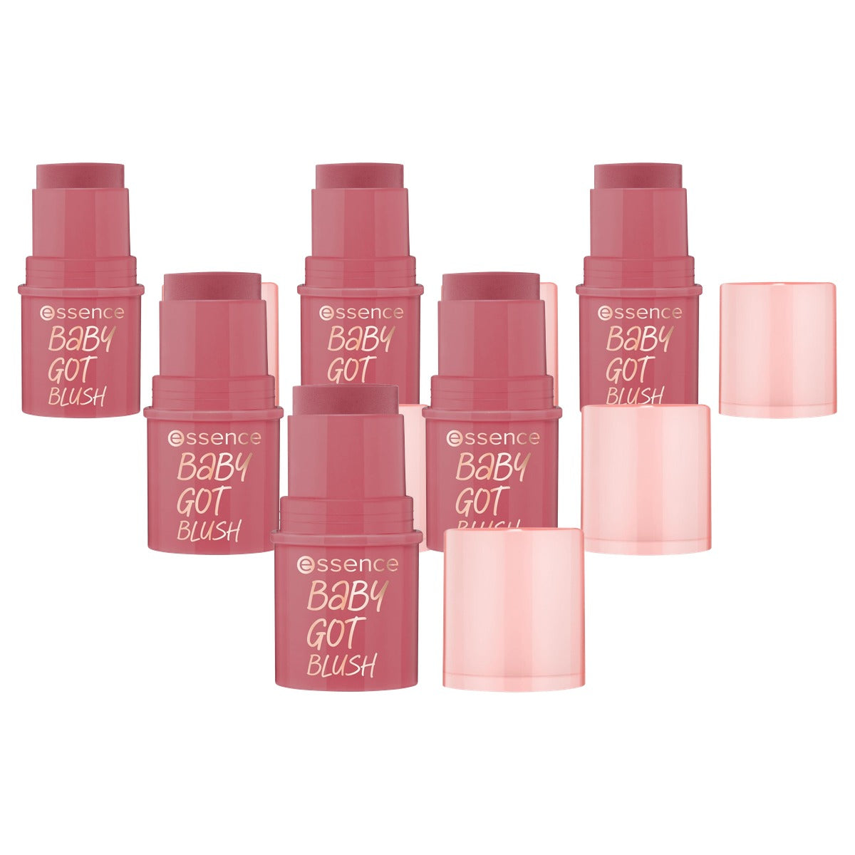 essence Baby Got Blush 40 Sweets & Roses rouge-stick 5,5 g - 6-pack