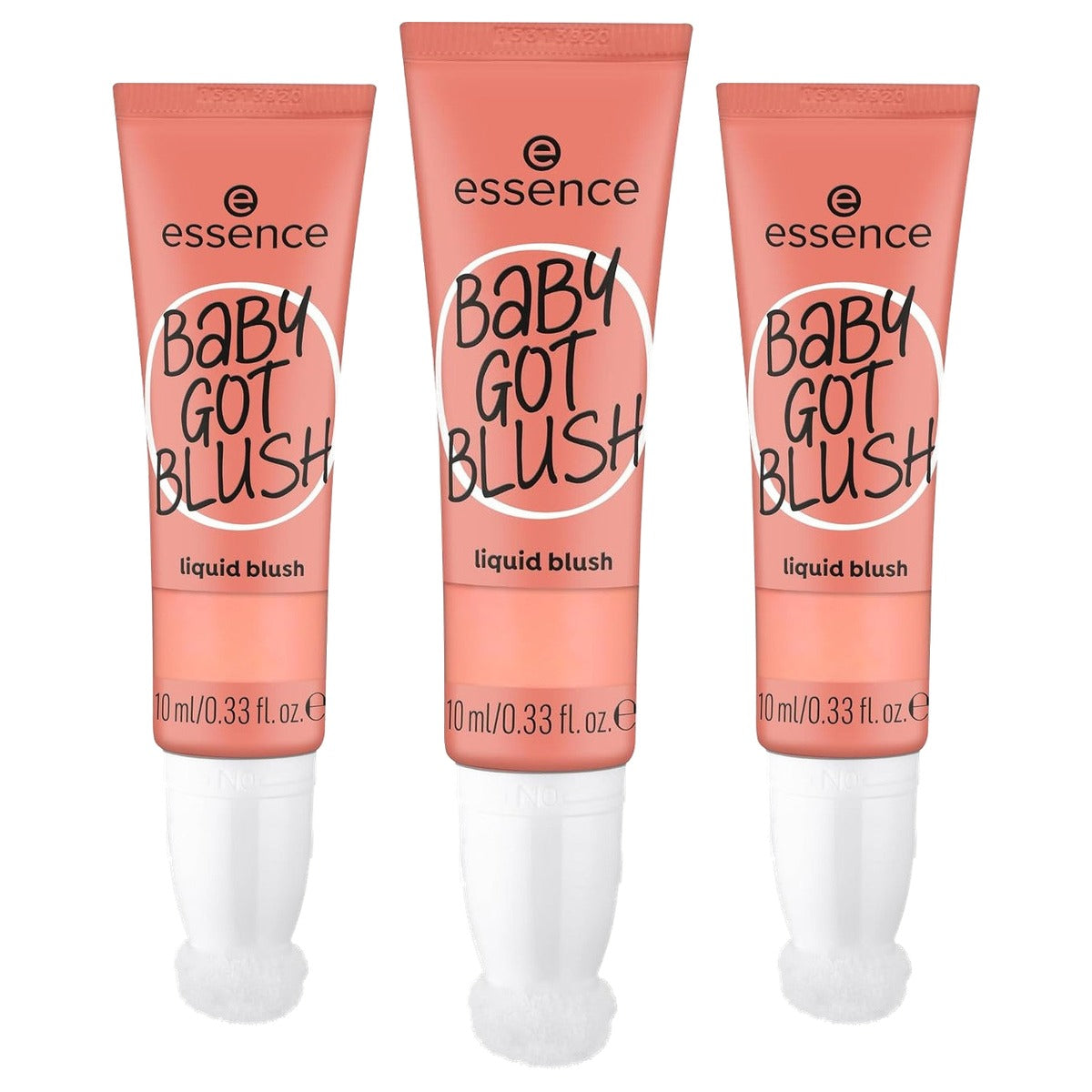 essence Baby Got Blush liquid blush Coral Crush 40 10 ml - 3-pack