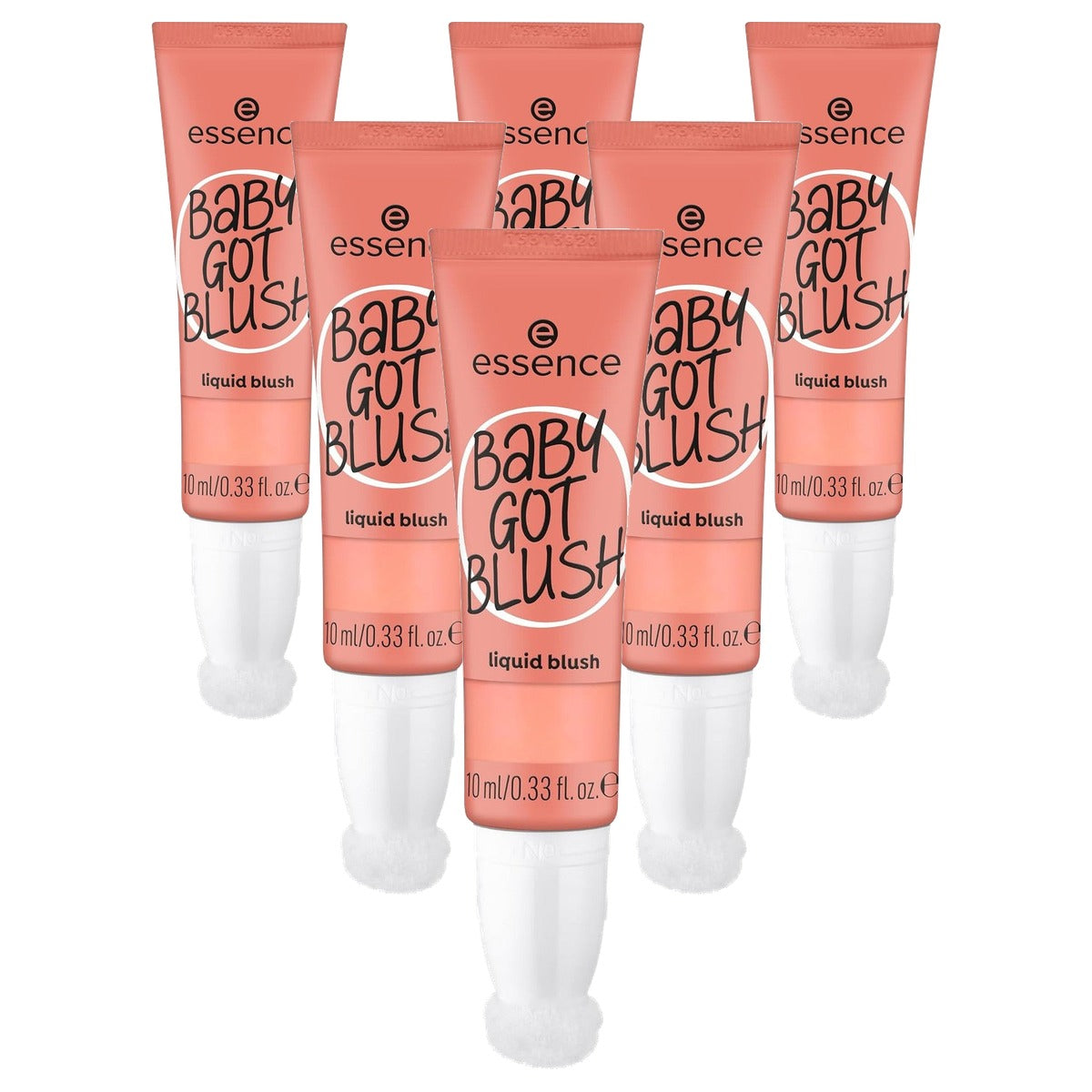 essence Baby Got Blush liquid blush Coral Crush 40 10 ml - 6-pack