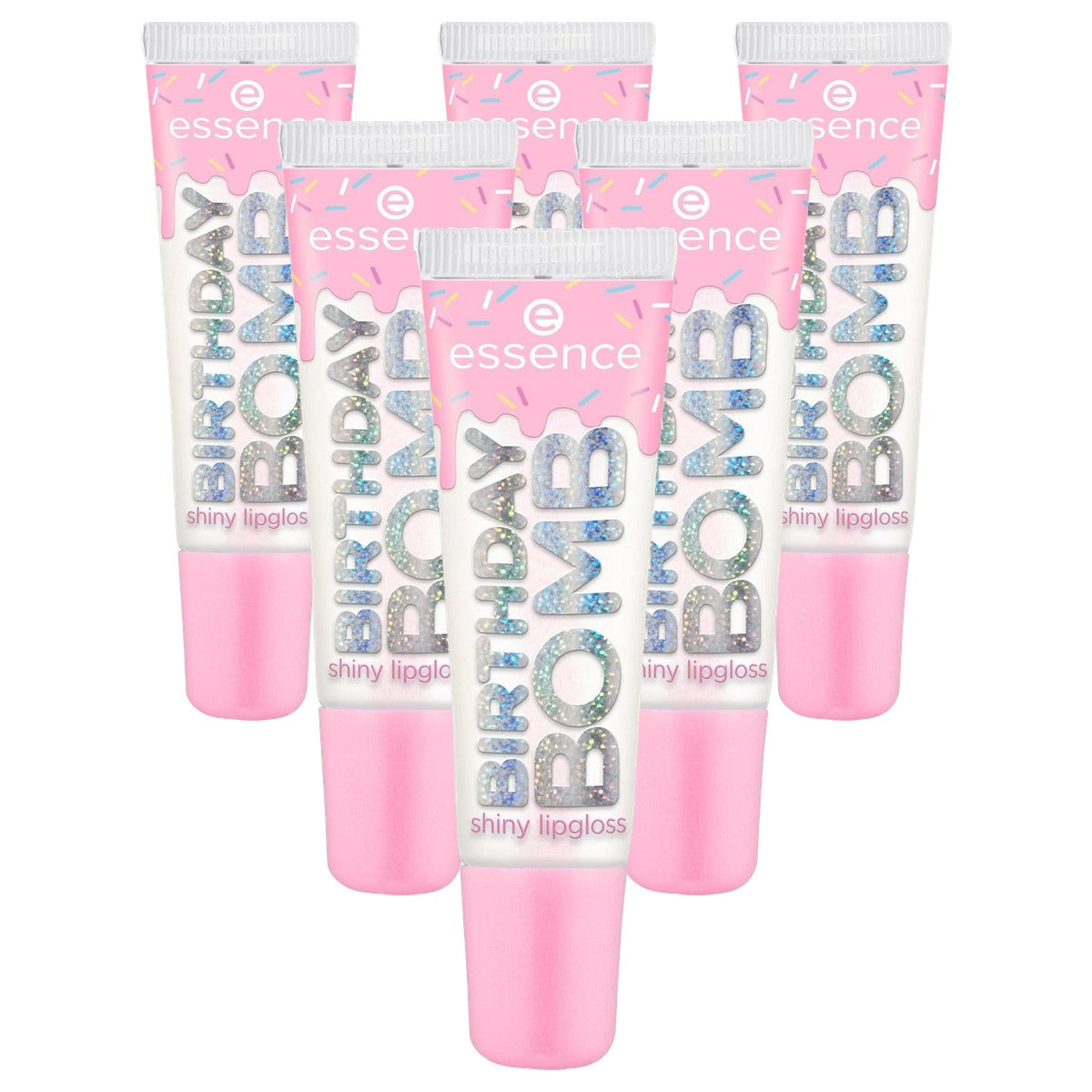 essence Birthday Bomb lipgloss Cake My Day 01 - 6-pack