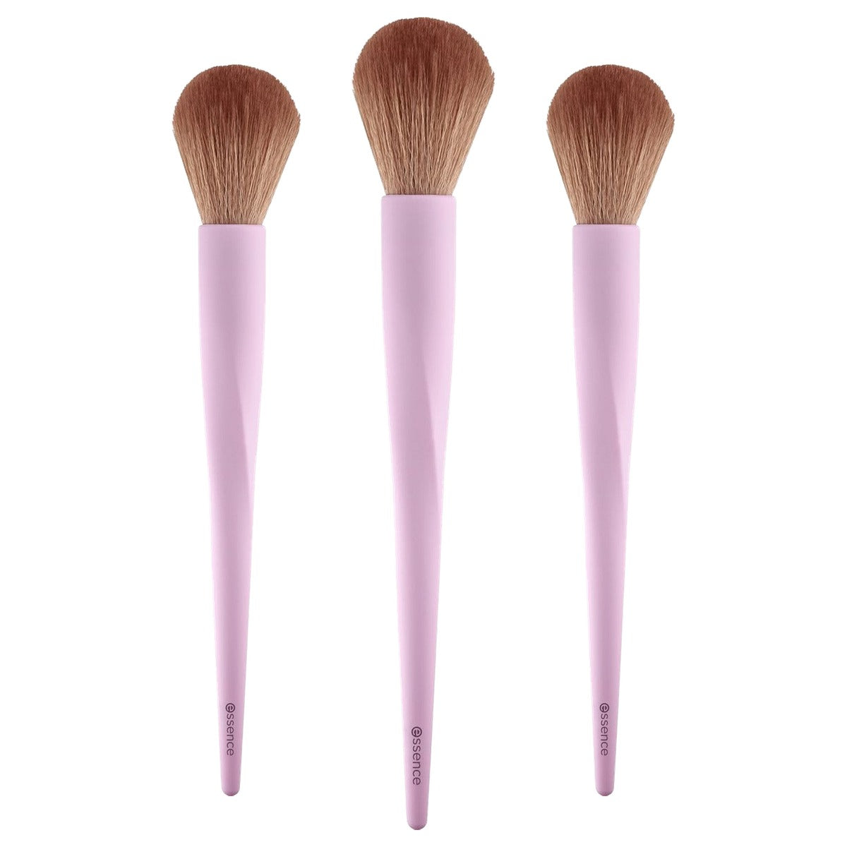 essence blush & highlighter brush rougekwast nr. 01 meerkleurig - 3-pack