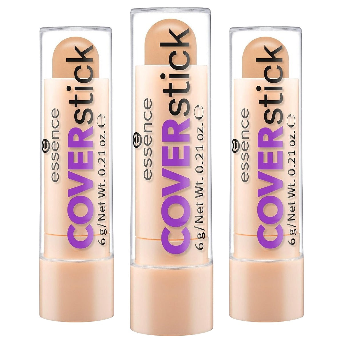 essence Coverstick nude 30 6 g - 3-pack