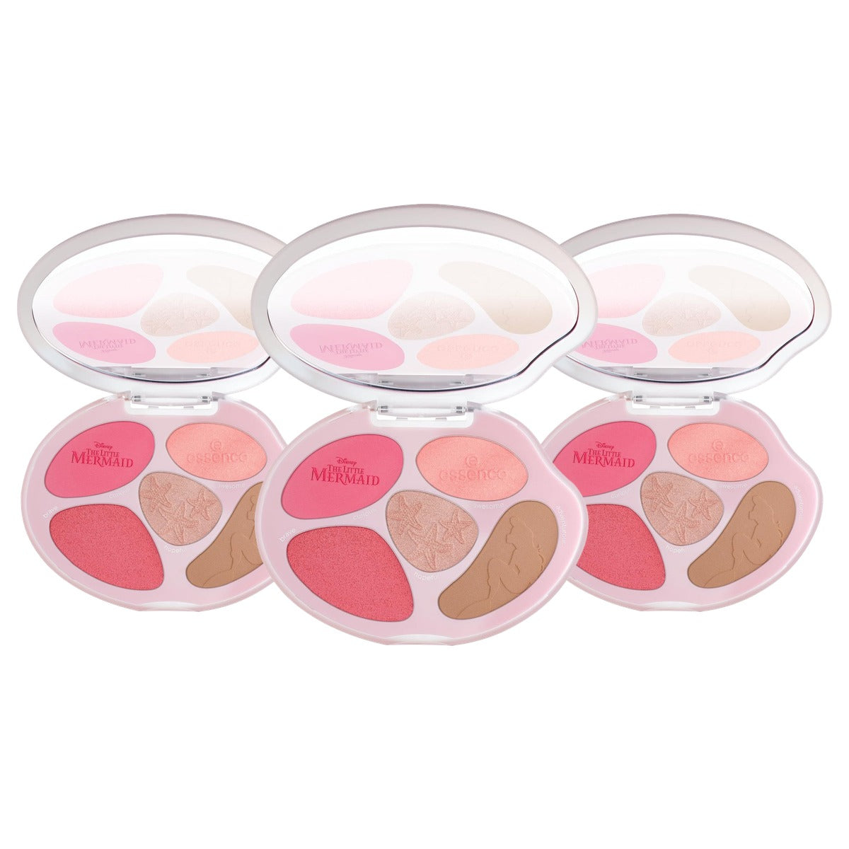 essence Disney The Little Mermaid gezichtspalet 01 meerkleurig 8,9 g - 3-pack
