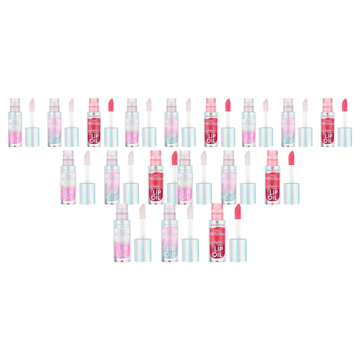 essence Disney The Little Mermaid lip oil trio, 4 ml - 6-pack