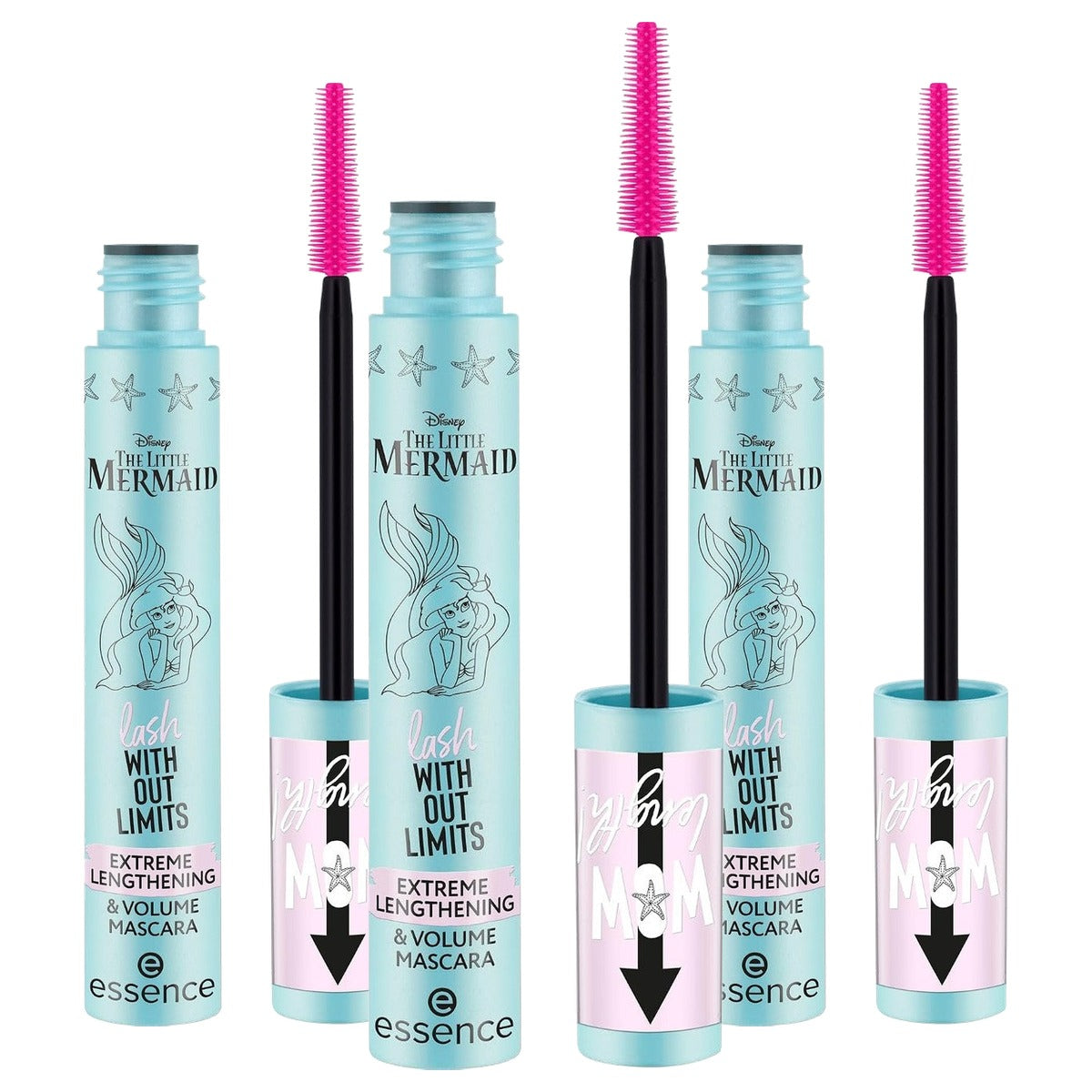 essence Disney Little Mermaid mascara 01 13 ml - 3-pack