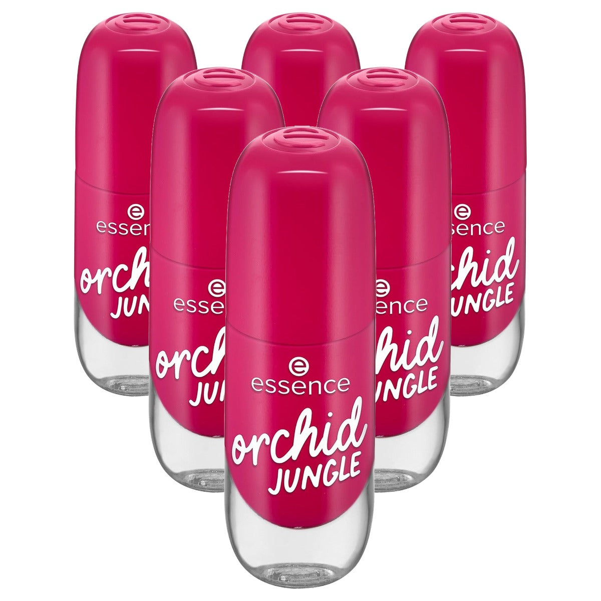 essence gel nagellak nr. 12 roze 8 ml - 6-pack