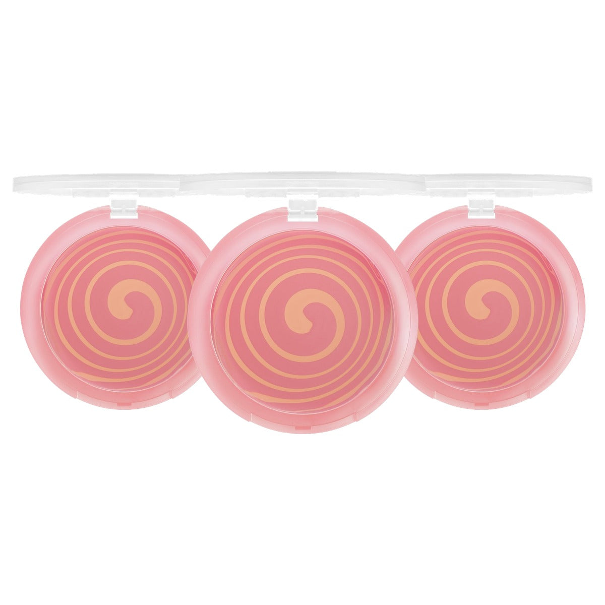 essence get the glaze! swirl creamy blush 01 7,5 g - 3-pack