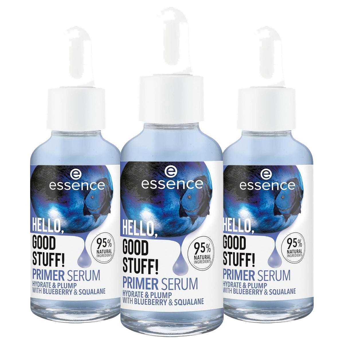 essence Hello Good Stuff primer serum hydrate & plump - 3-pack