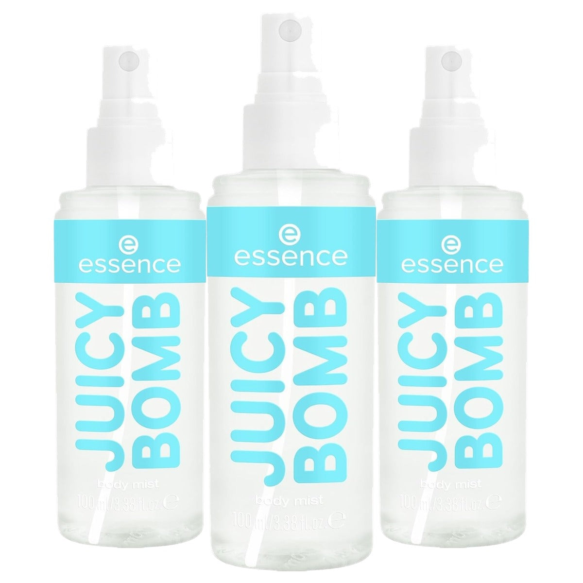essence Juicy Bomb Tropical Drop body mist nr. 109 100 ml - 3-pack