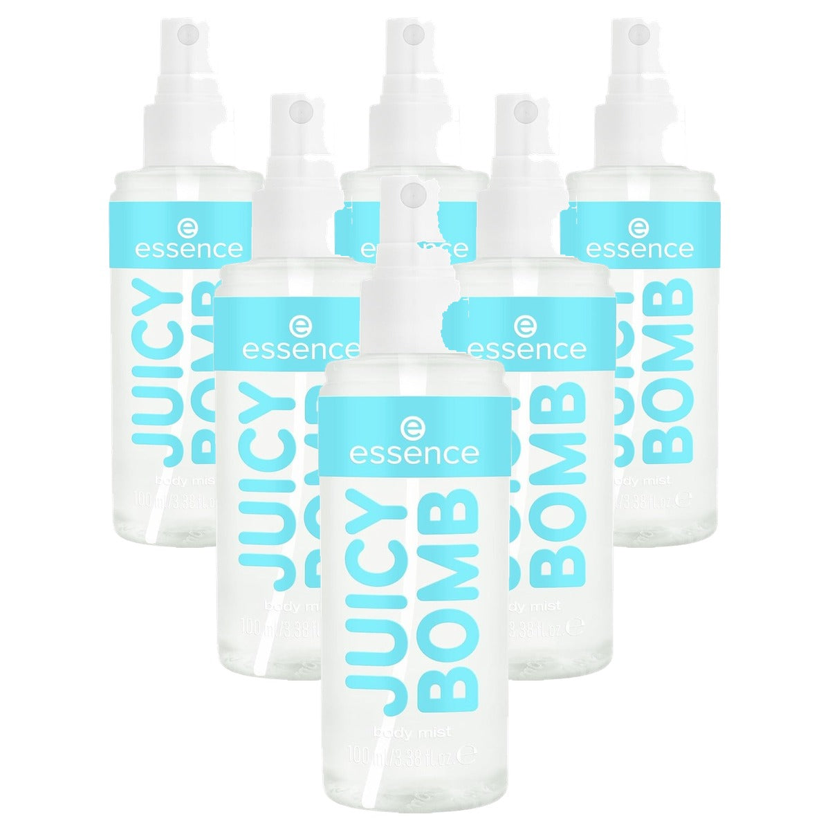 essence Juicy Bomb Tropical Drop body mist nr. 109 100 ml - 6-pack