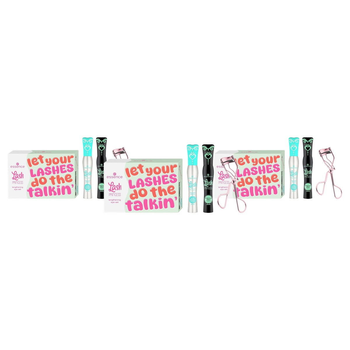 essence Lash Princess verlenging oogset nr. 01 - 3-pack