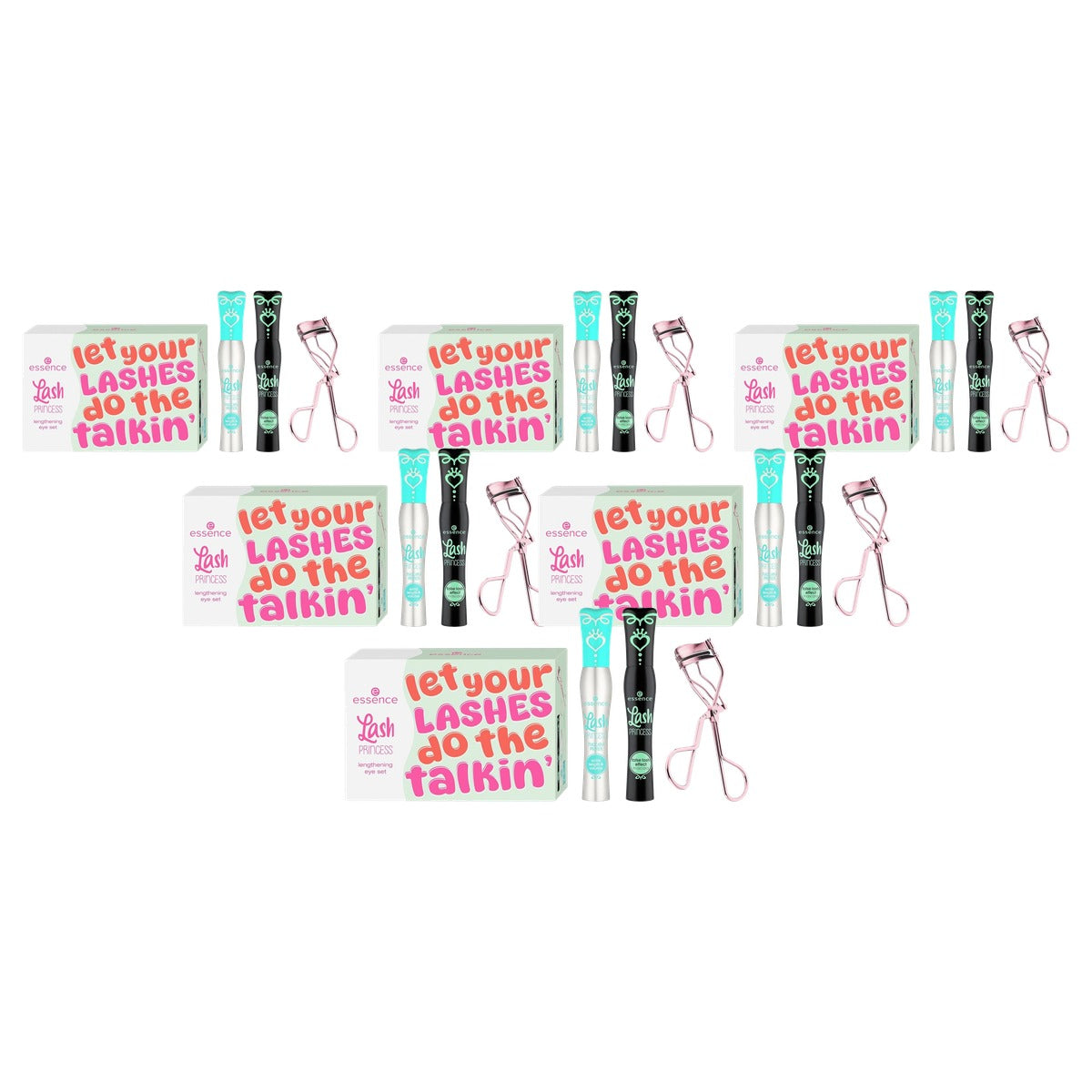 essence Lash Princess verlenging oogset nr. 01 - 6-pack