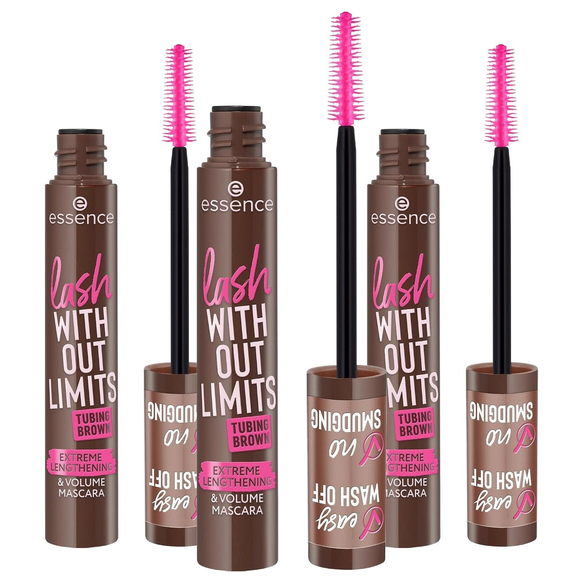 essence Lash Without Limits Tubing Brown mascara 05 13 ml - 3-pack