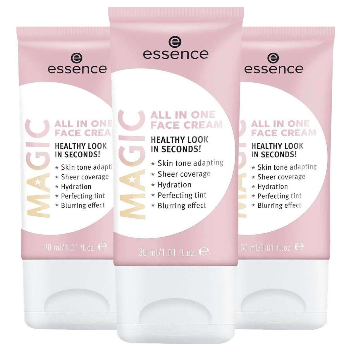 essence Magic All In One Face Cream nude 30 ml - 3-pack