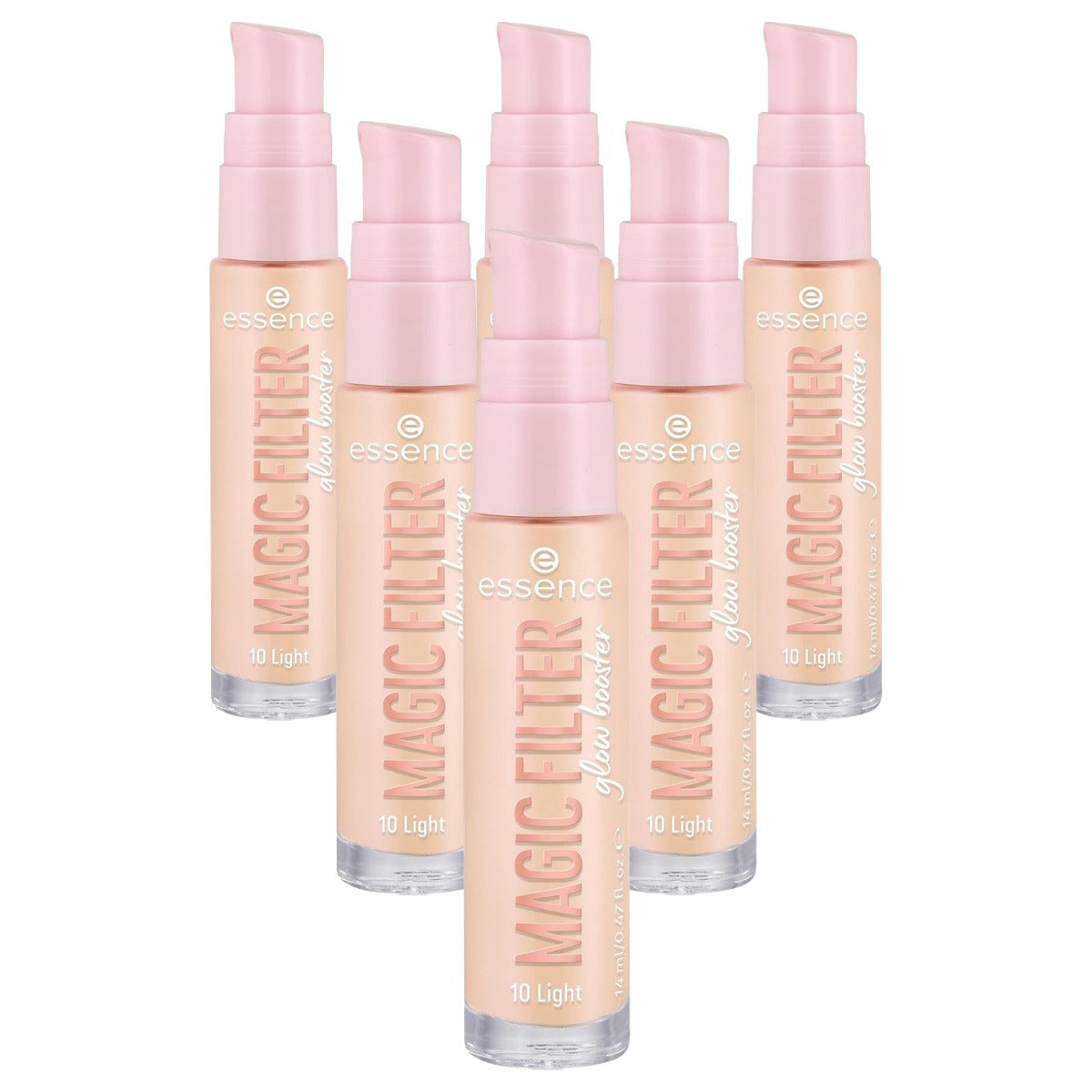 essence Magic Filter glow booster nude 10 14 ml - 6-pack