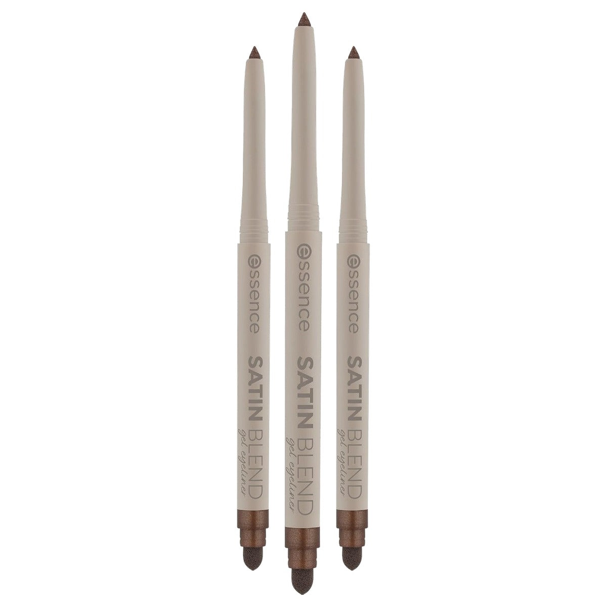 essence Satin Blend Gel eyeliner nr. 03 bruin 0,22 g - 3-pack