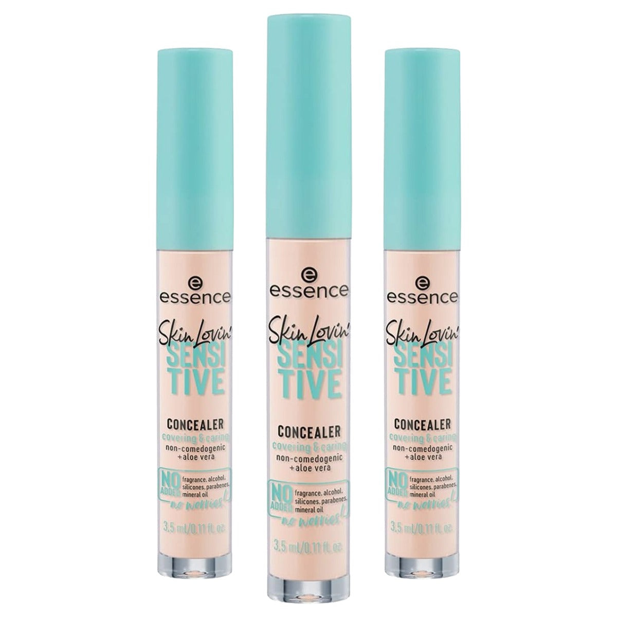 essence Skin Lovin' Sensitive concealer nude 05 3,5 ml - 3-pack