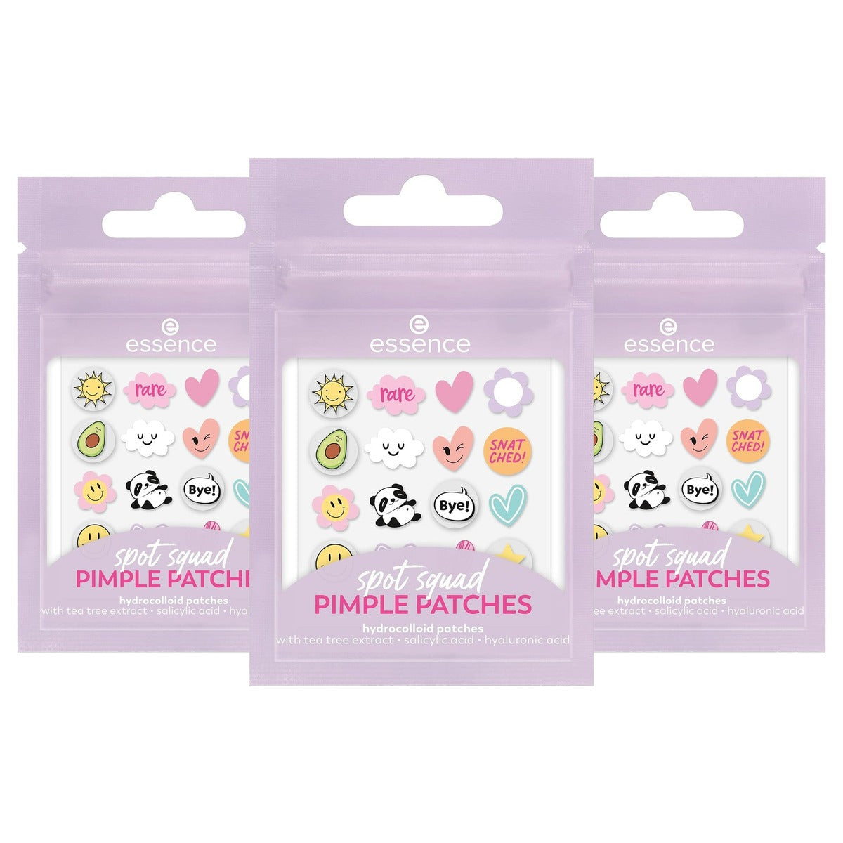 essence Spot Squad pimple patches 32 stuks - 3-pack