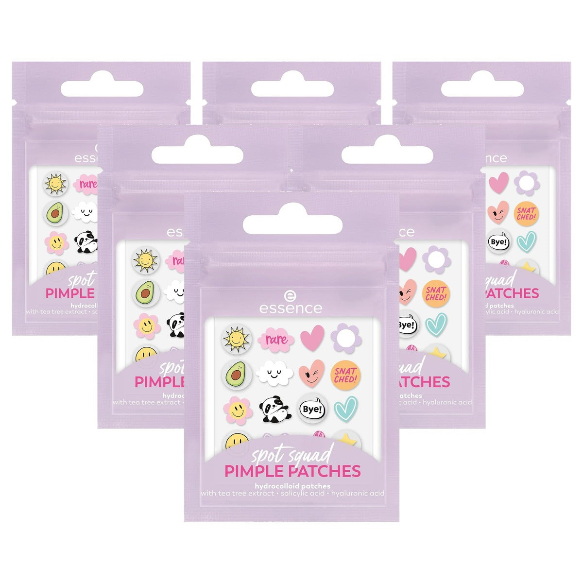 essence Spot Squad pimple patches 32 stuks - 6-pack