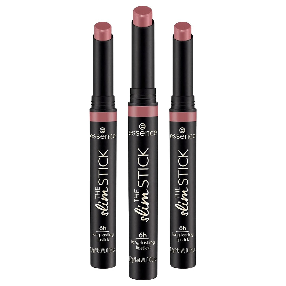 essence The Slim Stick lippenstift Baby Got Blush 104 1,7 g - 3-pack