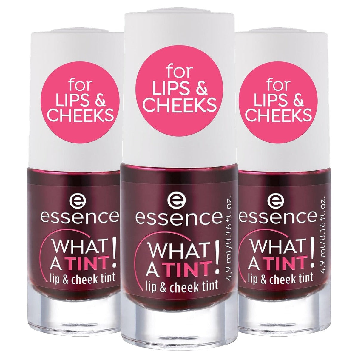 essence Wat a Tint lip & cheek tint 01 - 3-pack