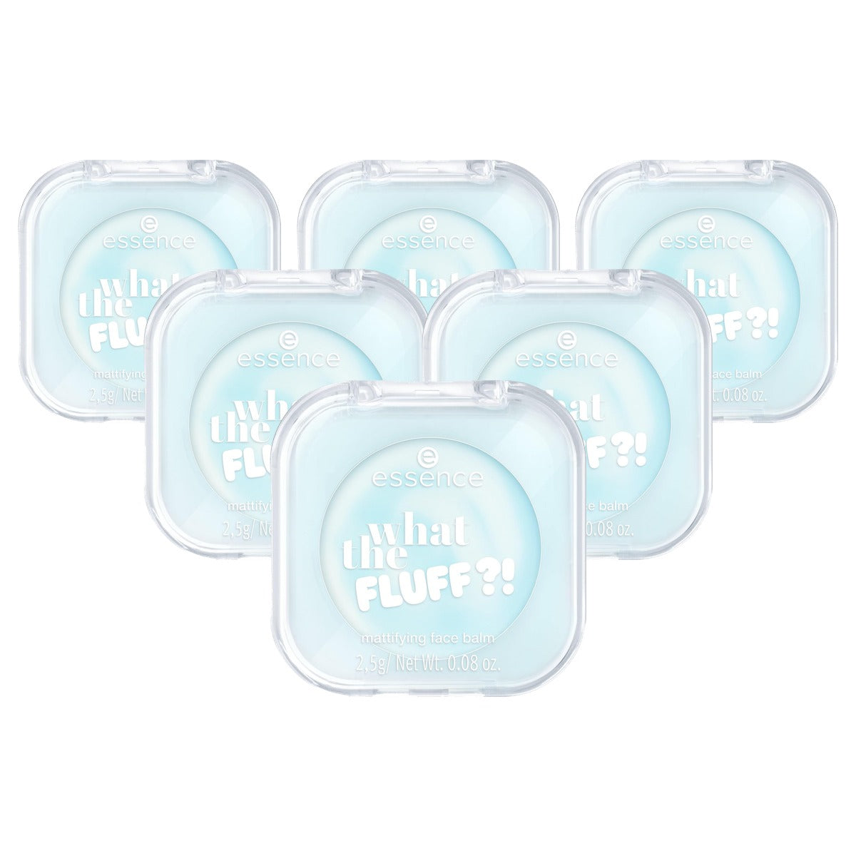 essence What The Fluff gezichtsbalsem On Cloud Candy 01 2,5 g - 6-pack