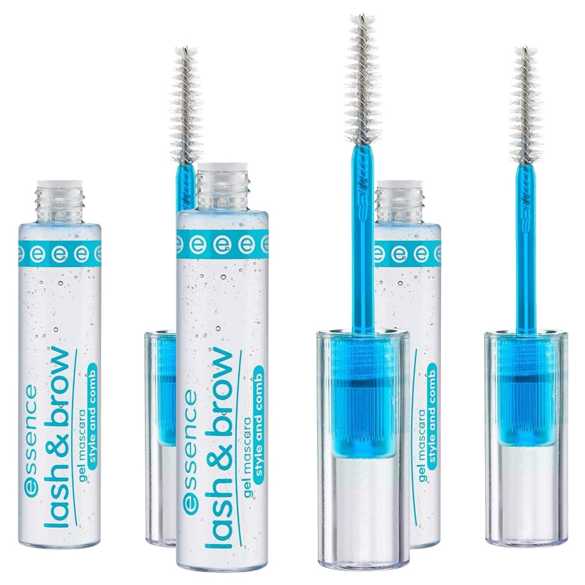 essence Wimperserum transparant wimper- en wenkbrauwgel 9 ml - 3-pack