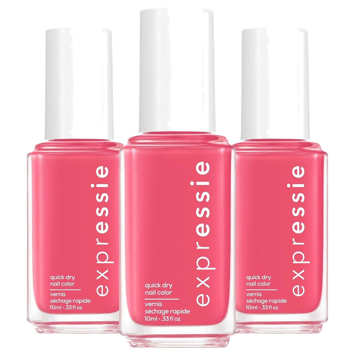 essie expressie nr. 235 crave the chaos roze 10 ml - 3 stuks