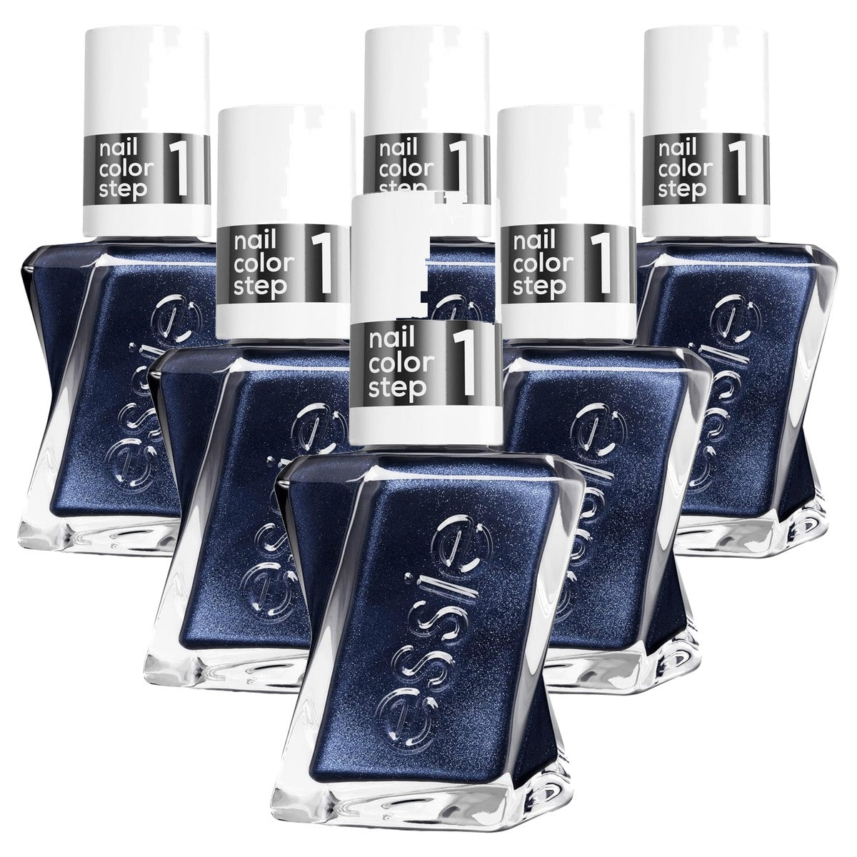 essie Gel by essie Ice Ice Navy nagellak 13,5 ml - 6 stuks