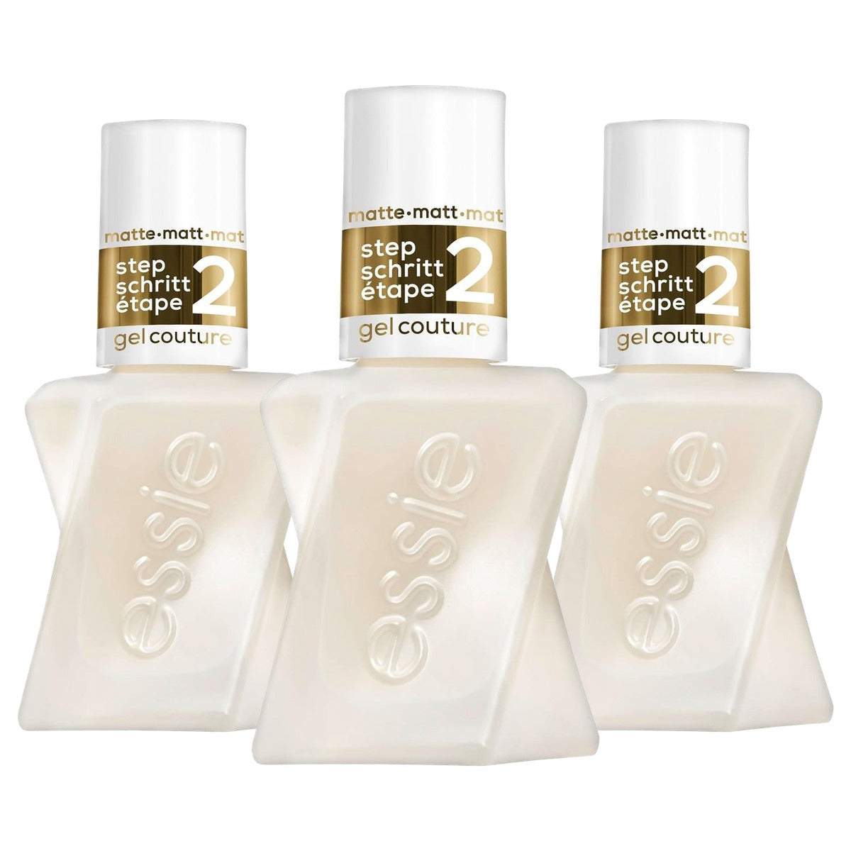 essie Gel by essie Matte Toplaag nr. 01 13,5 ml - 3 stuks