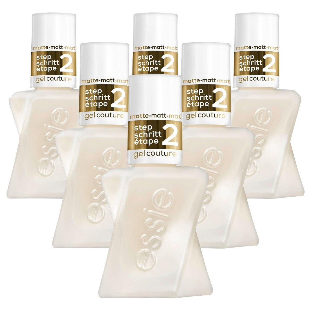 essie Gel by essie Matte Toplaag nr. 01 13,5 ml - 6 stuks