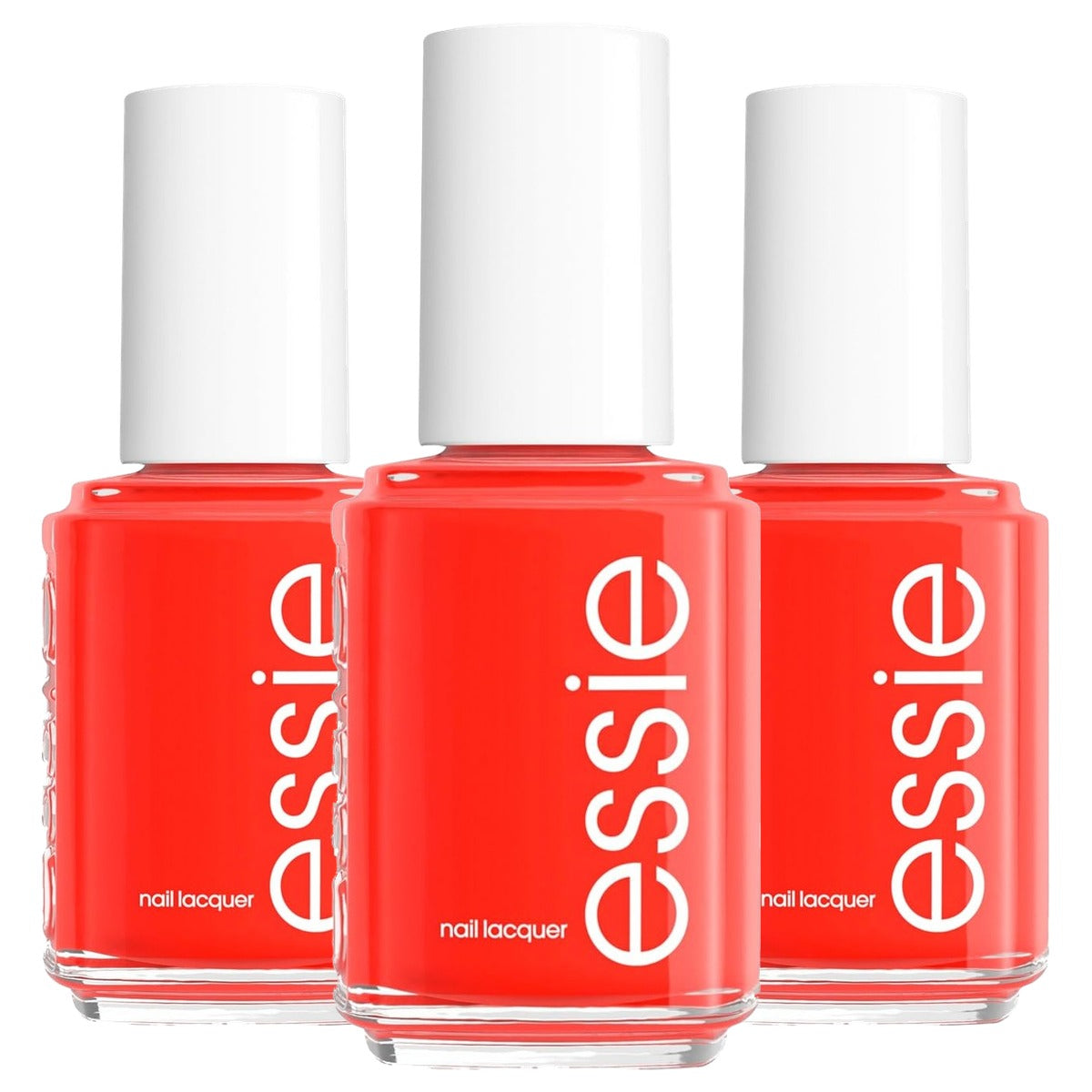 essie Handmade With Love Nagellak 858 rood 13,5 ml - 3 stuks