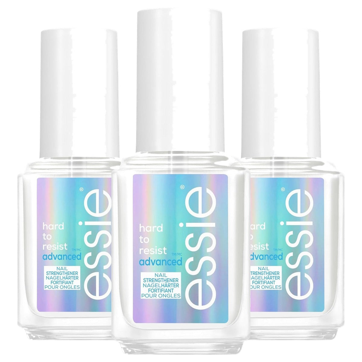 essie Hard to Resist Advanced Nail Strengthener - 3 stuks
